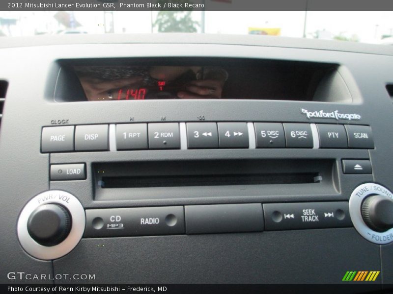 Audio System of 2012 Lancer Evolution GSR
