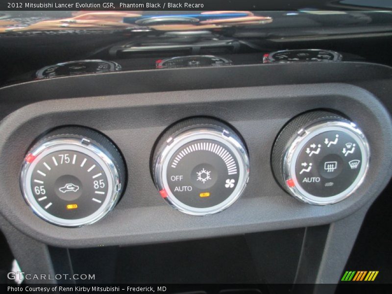 Controls of 2012 Lancer Evolution GSR