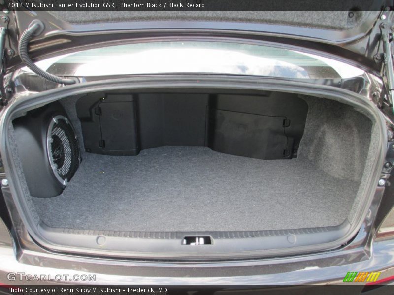  2012 Lancer Evolution GSR Trunk