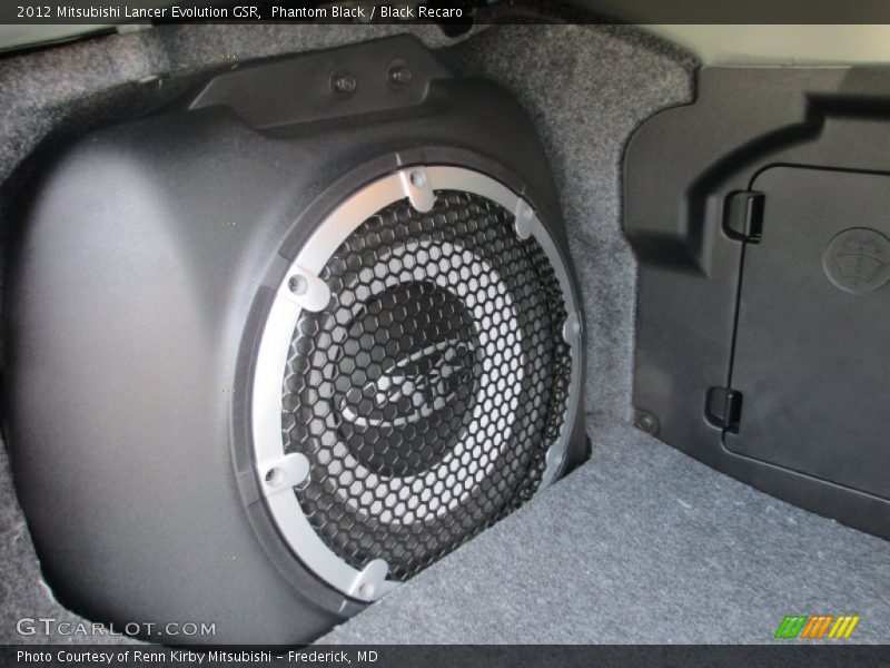 Audio System of 2012 Lancer Evolution GSR