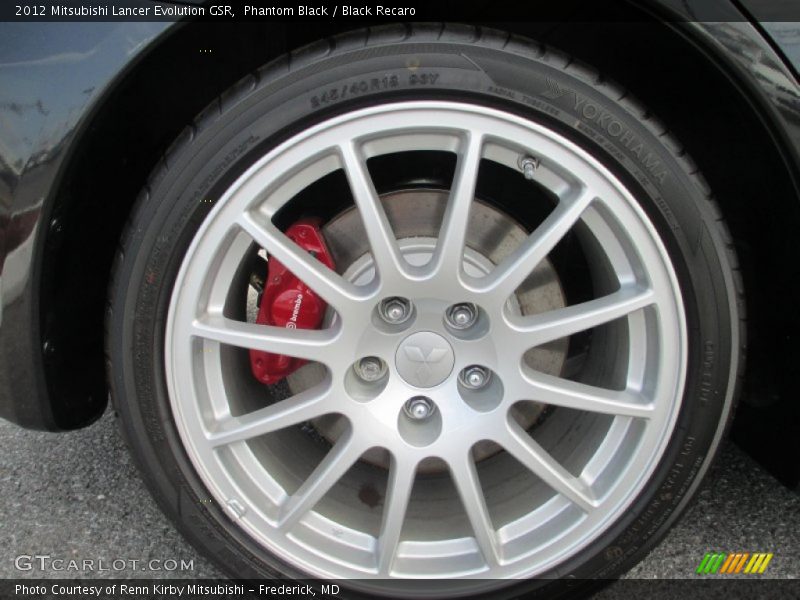  2012 Lancer Evolution GSR Wheel