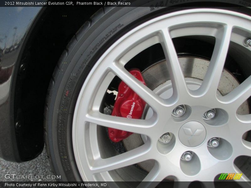  2012 Lancer Evolution GSR Wheel