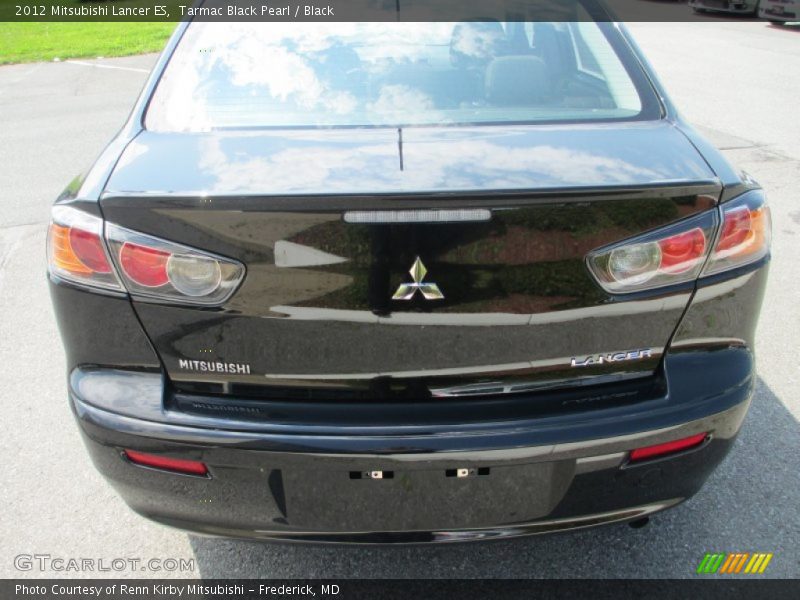 Tarmac Black Pearl / Black 2012 Mitsubishi Lancer ES