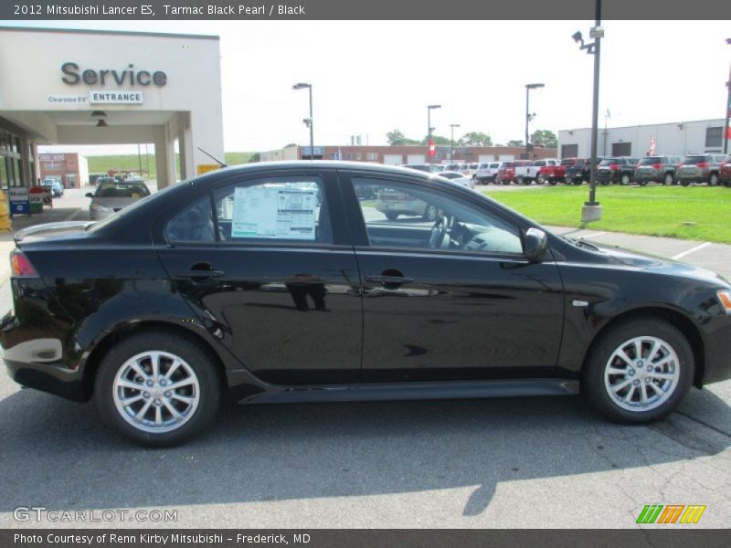 Tarmac Black Pearl / Black 2012 Mitsubishi Lancer ES
