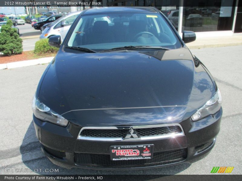 Tarmac Black Pearl / Black 2012 Mitsubishi Lancer ES