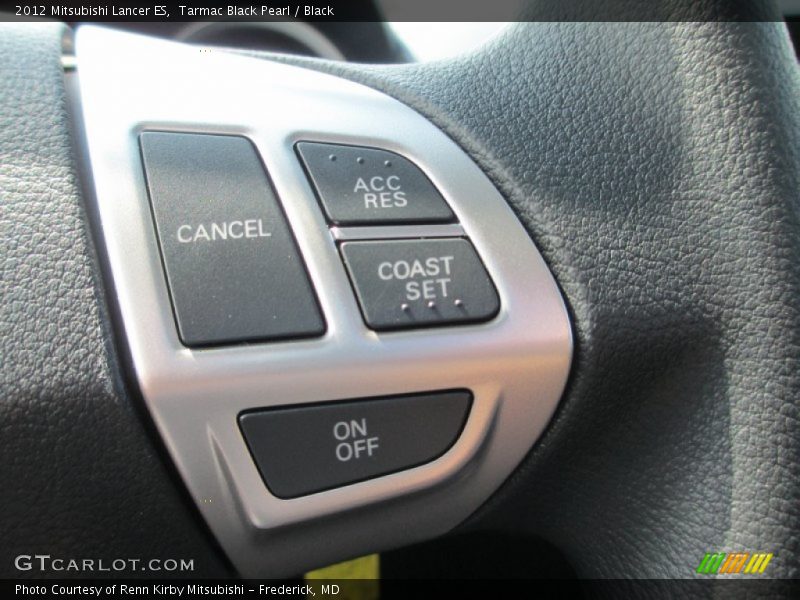 Tarmac Black Pearl / Black 2012 Mitsubishi Lancer ES