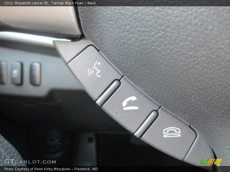 Tarmac Black Pearl / Black 2012 Mitsubishi Lancer ES