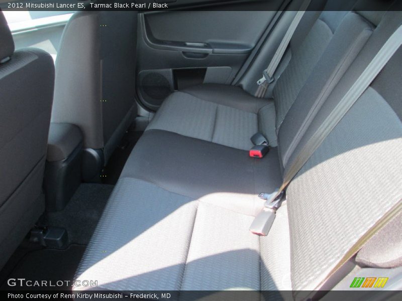 Tarmac Black Pearl / Black 2012 Mitsubishi Lancer ES