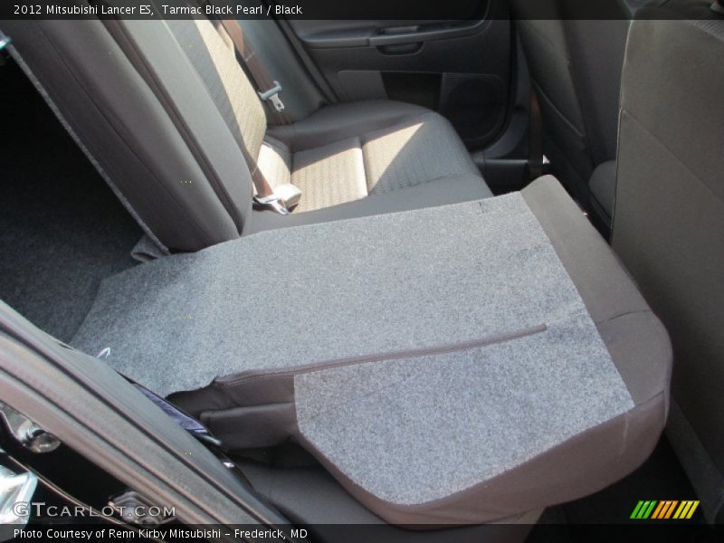 Tarmac Black Pearl / Black 2012 Mitsubishi Lancer ES