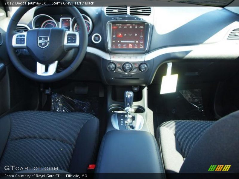 Storm Grey Pearl / Black 2012 Dodge Journey SXT