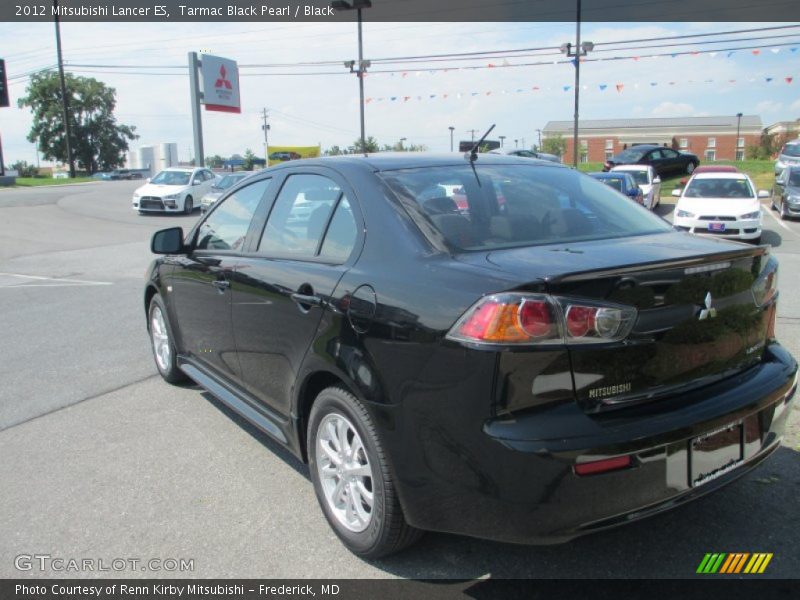 Tarmac Black Pearl / Black 2012 Mitsubishi Lancer ES