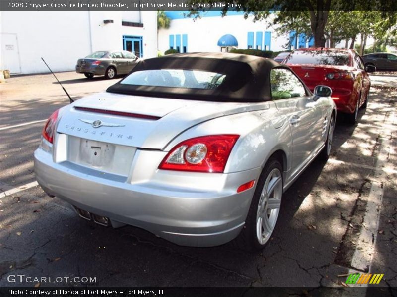 Bright Silver Metallic / Dark Slate Gray 2008 Chrysler Crossfire Limited Roadster