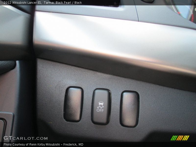 Tarmac Black Pearl / Black 2012 Mitsubishi Lancer ES