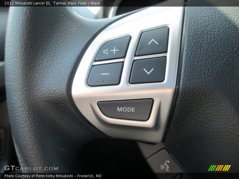 Tarmac Black Pearl / Black 2012 Mitsubishi Lancer ES