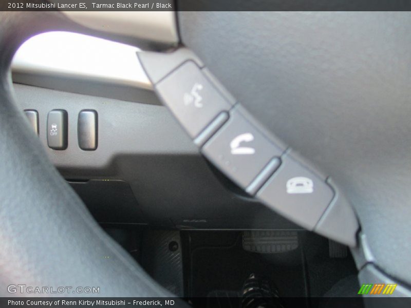Tarmac Black Pearl / Black 2012 Mitsubishi Lancer ES
