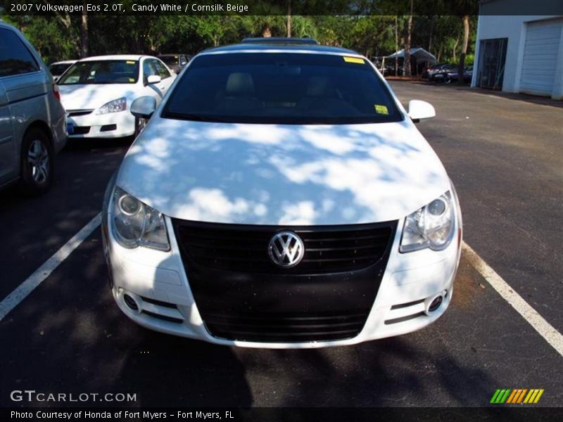 Candy White / Cornsilk Beige 2007 Volkswagen Eos 2.0T