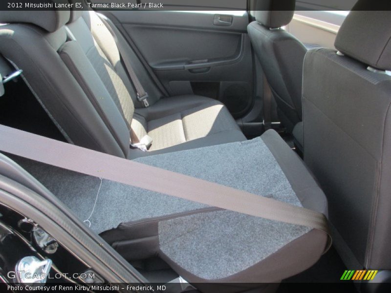 Tarmac Black Pearl / Black 2012 Mitsubishi Lancer ES