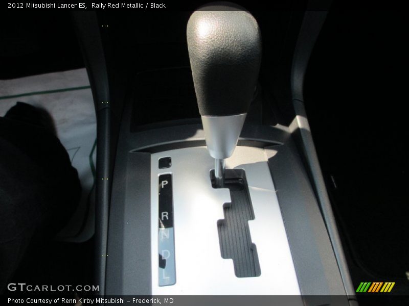 Rally Red Metallic / Black 2012 Mitsubishi Lancer ES