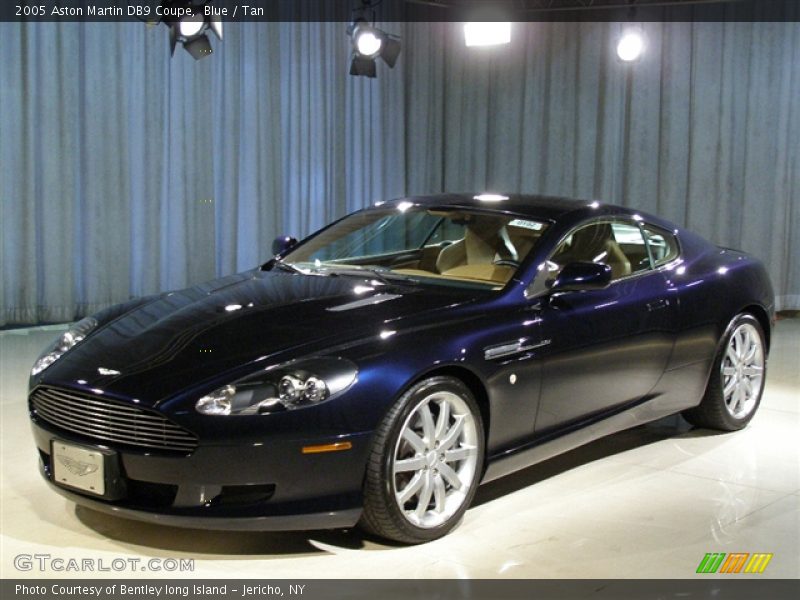 Blue / Tan 2005 Aston Martin DB9 Coupe
