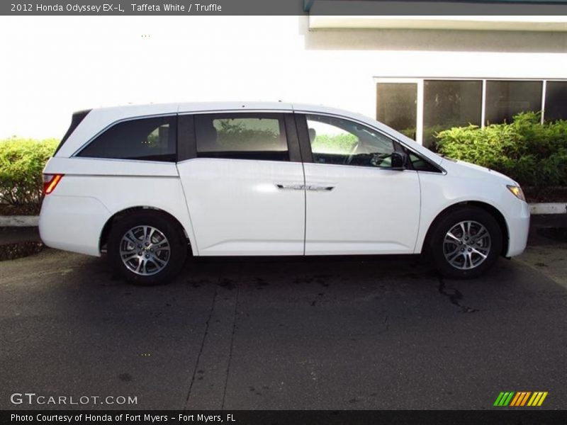 Taffeta White / Truffle 2012 Honda Odyssey EX-L