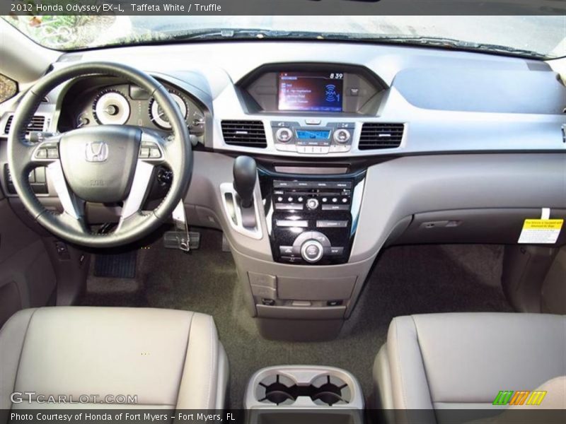 Taffeta White / Truffle 2012 Honda Odyssey EX-L