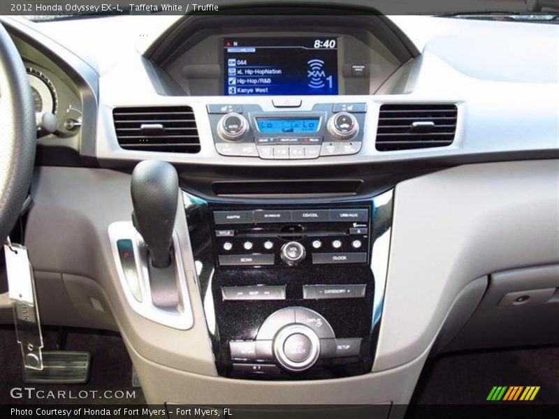 Taffeta White / Truffle 2012 Honda Odyssey EX-L