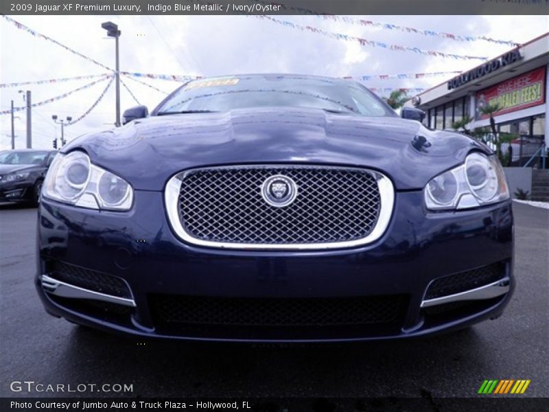 Indigo Blue Metallic / Ivory/Oyster 2009 Jaguar XF Premium Luxury
