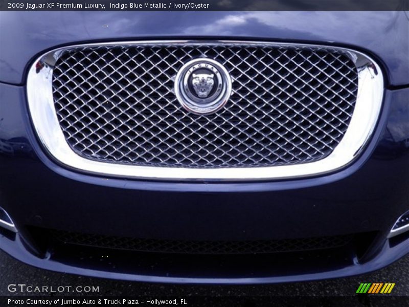 Indigo Blue Metallic / Ivory/Oyster 2009 Jaguar XF Premium Luxury