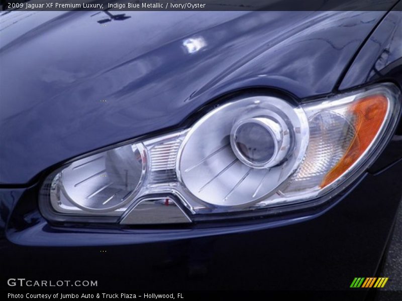 Indigo Blue Metallic / Ivory/Oyster 2009 Jaguar XF Premium Luxury