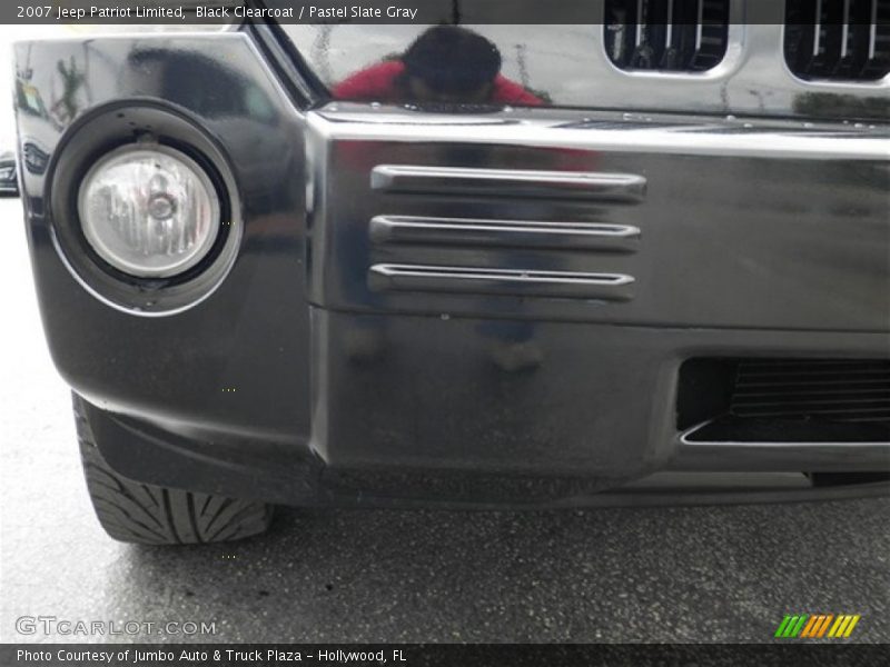 Black Clearcoat / Pastel Slate Gray 2007 Jeep Patriot Limited