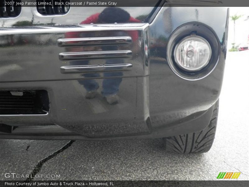 Black Clearcoat / Pastel Slate Gray 2007 Jeep Patriot Limited