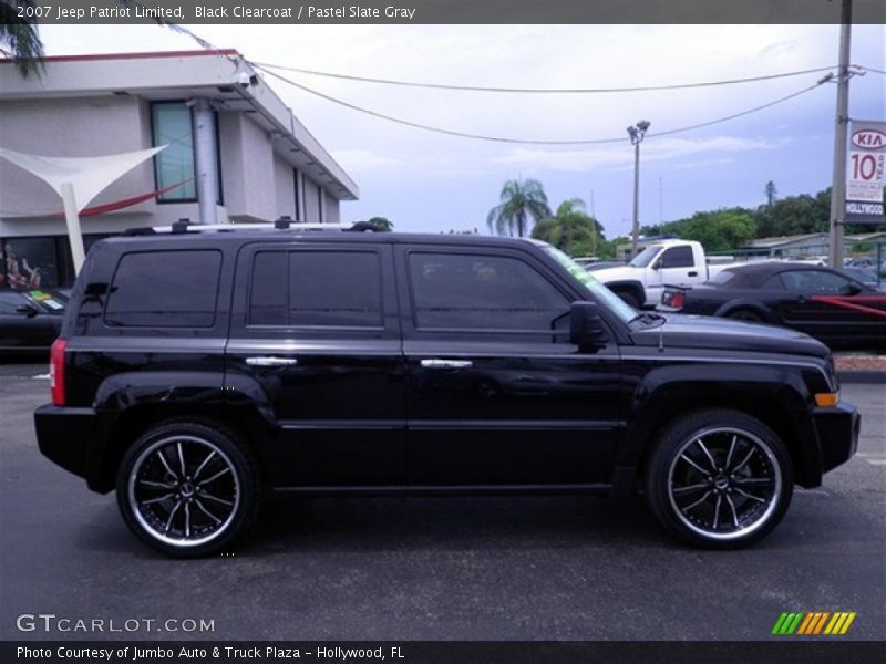 Black Clearcoat / Pastel Slate Gray 2007 Jeep Patriot Limited