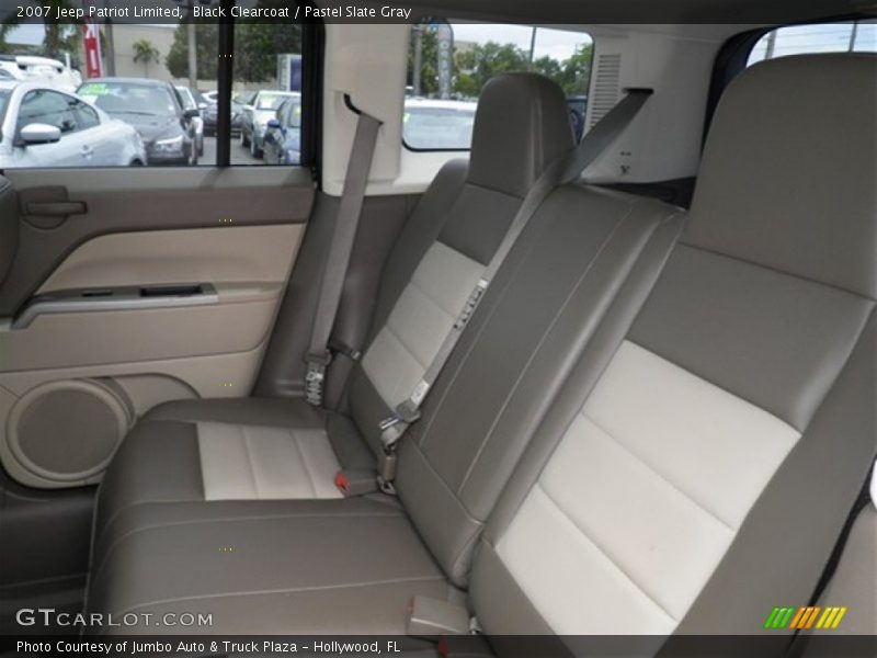 Black Clearcoat / Pastel Slate Gray 2007 Jeep Patriot Limited