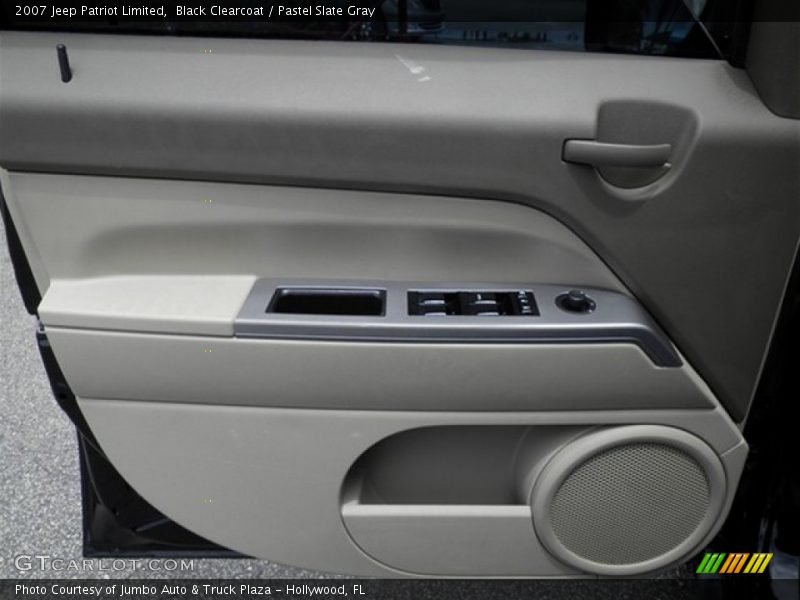Black Clearcoat / Pastel Slate Gray 2007 Jeep Patriot Limited