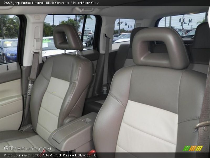 Black Clearcoat / Pastel Slate Gray 2007 Jeep Patriot Limited
