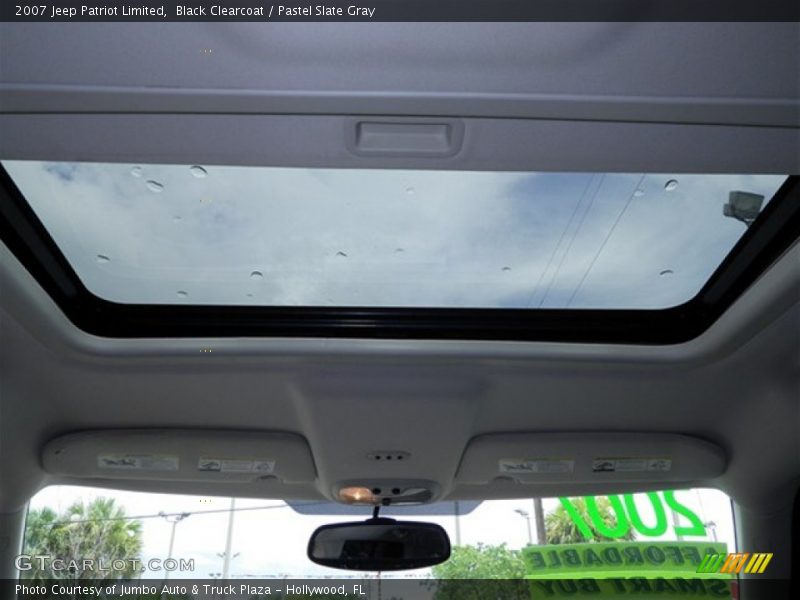 Black Clearcoat / Pastel Slate Gray 2007 Jeep Patriot Limited