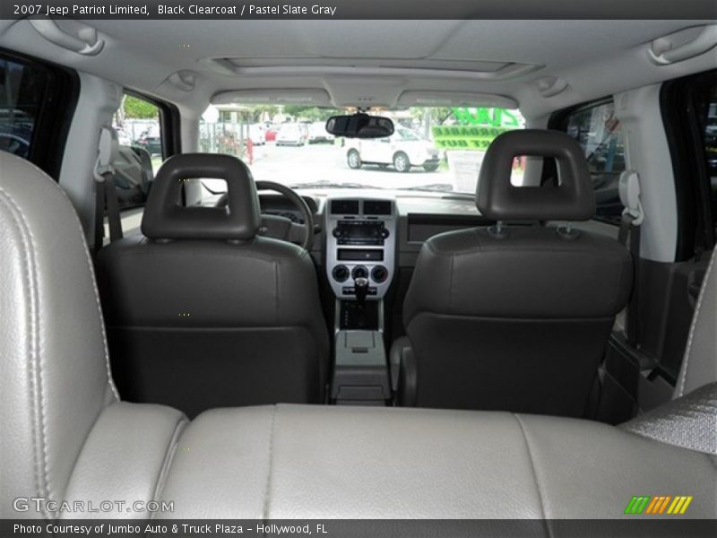 Black Clearcoat / Pastel Slate Gray 2007 Jeep Patriot Limited