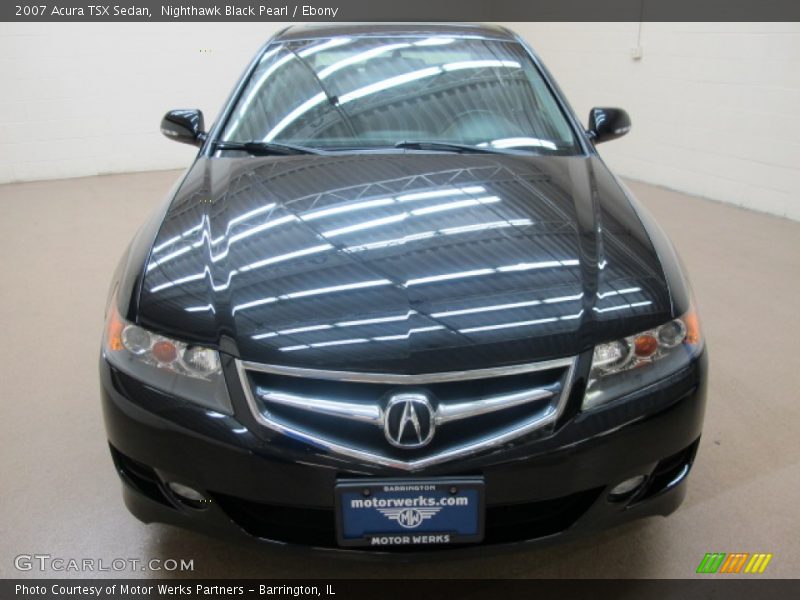 Nighthawk Black Pearl / Ebony 2007 Acura TSX Sedan
