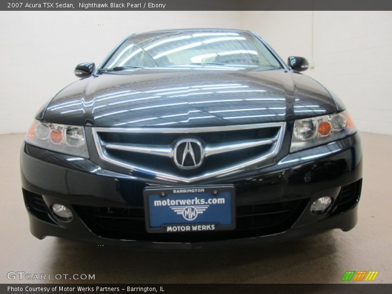 Nighthawk Black Pearl / Ebony 2007 Acura TSX Sedan