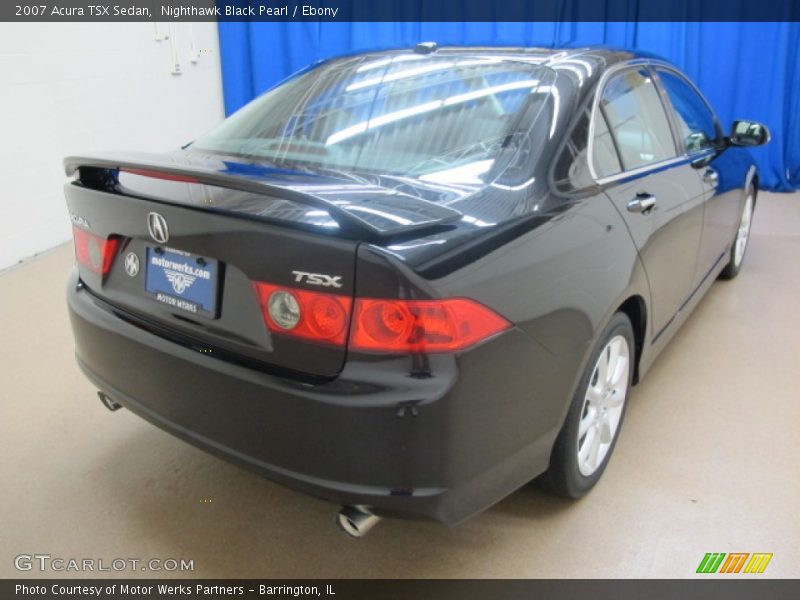 Nighthawk Black Pearl / Ebony 2007 Acura TSX Sedan
