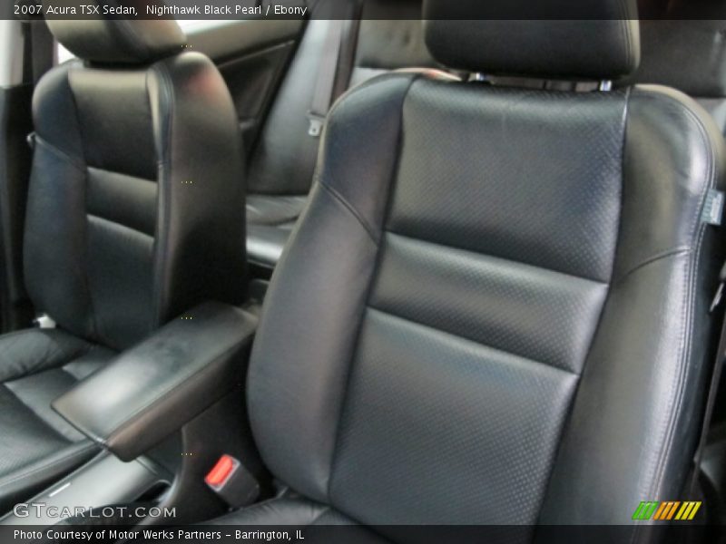 Nighthawk Black Pearl / Ebony 2007 Acura TSX Sedan