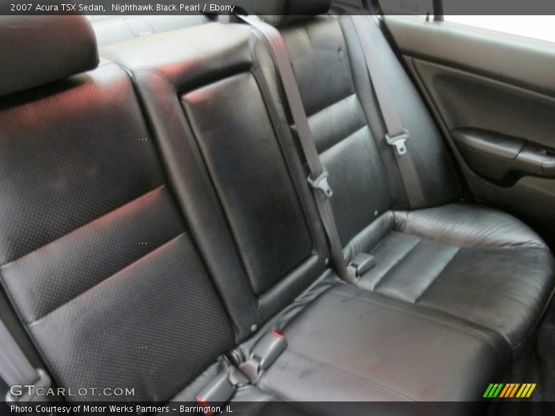 Nighthawk Black Pearl / Ebony 2007 Acura TSX Sedan