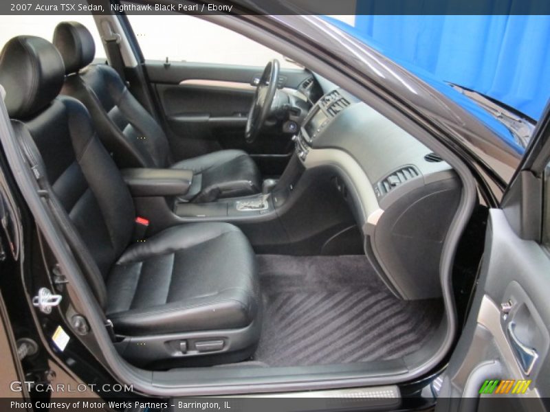 Nighthawk Black Pearl / Ebony 2007 Acura TSX Sedan