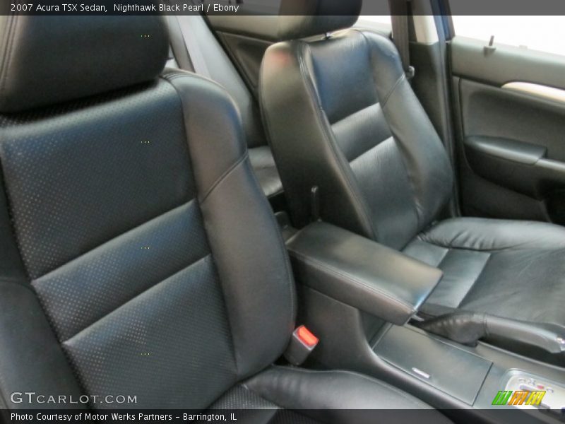 Nighthawk Black Pearl / Ebony 2007 Acura TSX Sedan