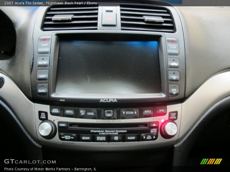 Nighthawk Black Pearl / Ebony 2007 Acura TSX Sedan
