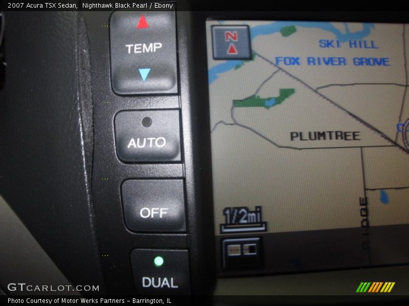 Nighthawk Black Pearl / Ebony 2007 Acura TSX Sedan