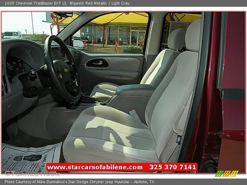 Majestic Red Metallic / Light Gray 2005 Chevrolet TrailBlazer EXT LS