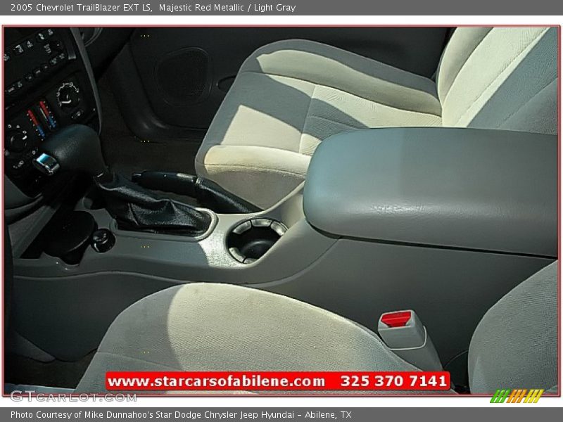 Majestic Red Metallic / Light Gray 2005 Chevrolet TrailBlazer EXT LS