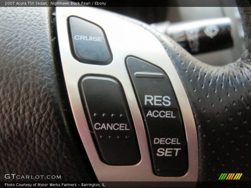 Nighthawk Black Pearl / Ebony 2007 Acura TSX Sedan