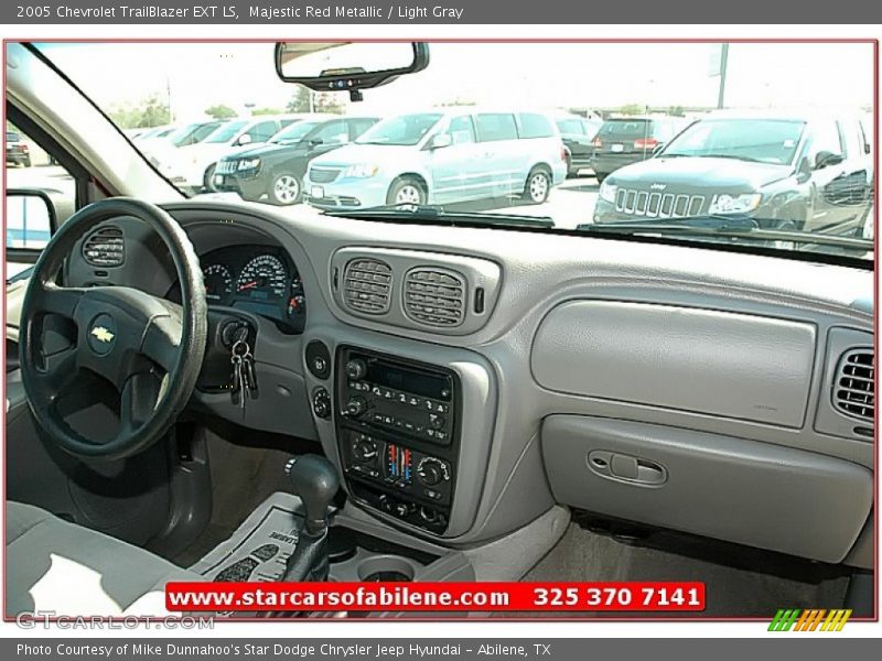 Majestic Red Metallic / Light Gray 2005 Chevrolet TrailBlazer EXT LS